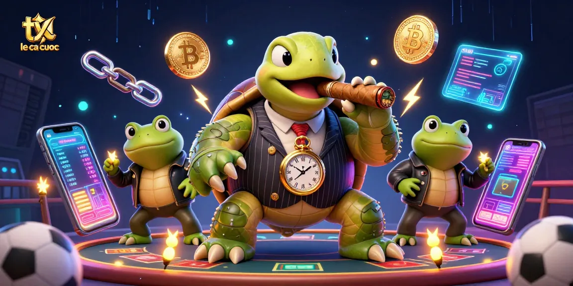 Engage in sports betting with ty le ca cuoc, illustrated by a dynamic trio of gambling characters.