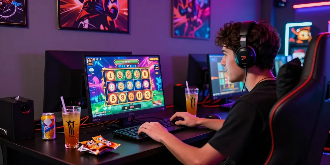 Pengalaman bermain di situs slot gacor dengan gamer antusias dan mesin slot berwarna-warni