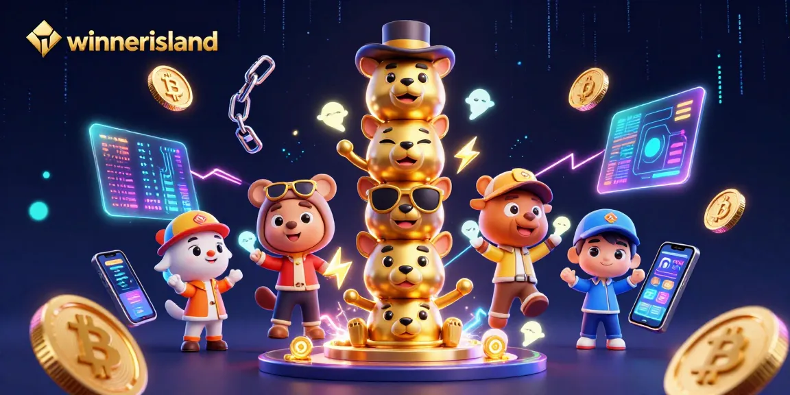 Win big with winnerisland as vibrant 3D casino elements and characters enhance the gaming experience.